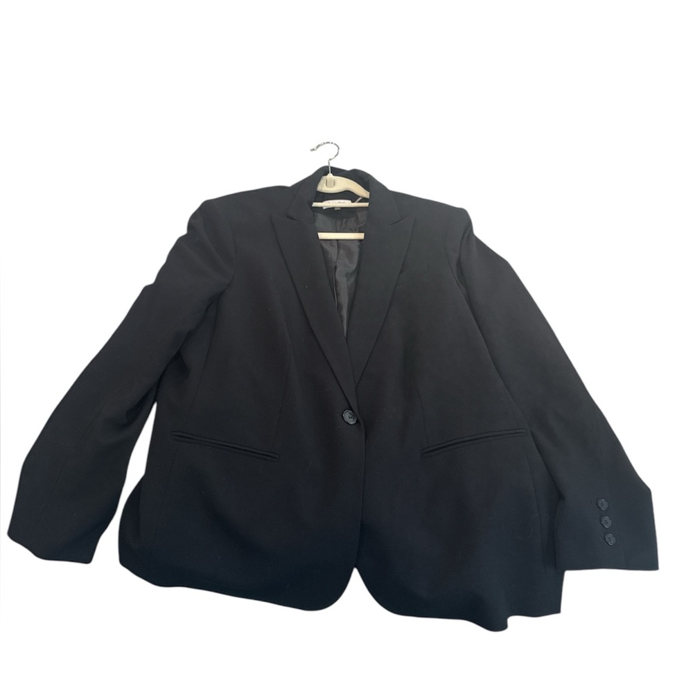 Calvin Klein 18W NWOT Black Blazer host pick